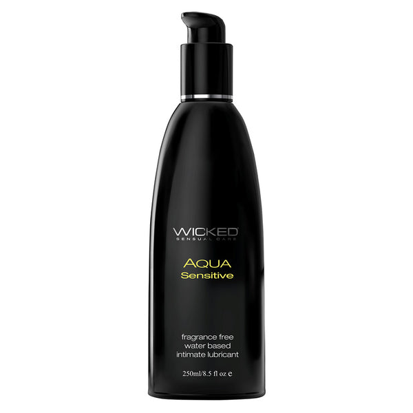 Wicked Sensual Care Aqua Sensitive hypoallergenic water based intimate lubricant 250ml
