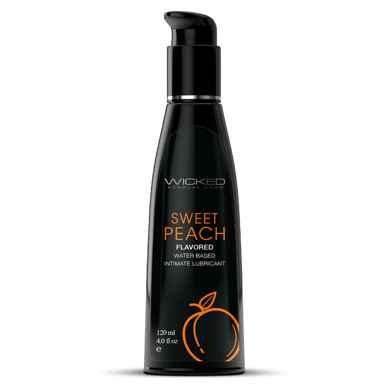 Wicked Sensual Care Sweet Peach Flavored Water-Based Intimate Lubricant Main image
