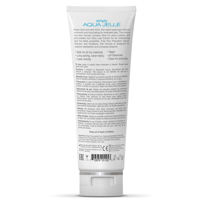 Wicked Simply Aqua Jelle 120ml Secondary image