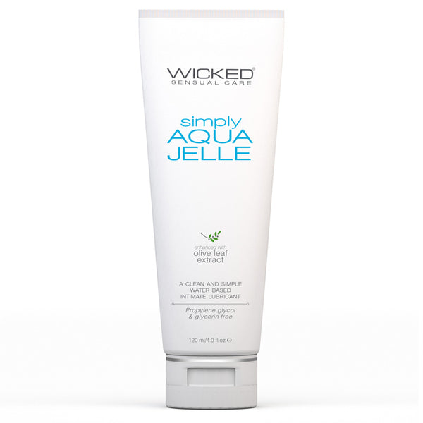 Wicked Simply Aqua Jelle Sensual Care Water based intimate lubricant
