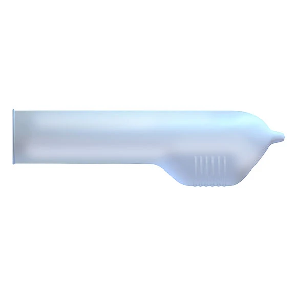 One Pleasure Plus Condom Shape