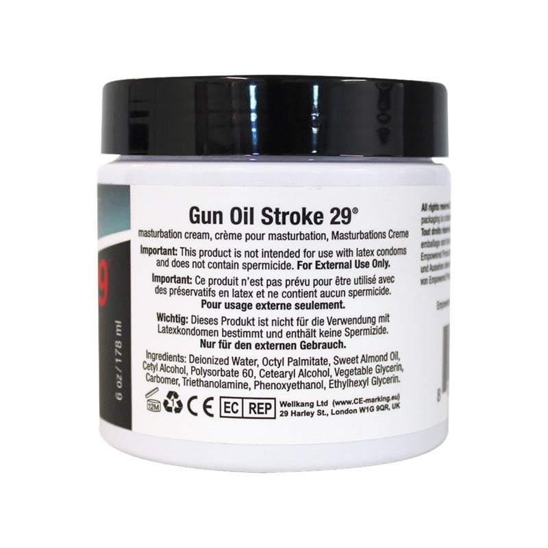 Gun Oil Stroke 29 Masturbation Cream 6 fl oz Secondary image