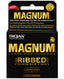 Trojan Magnum Ribbed Condoms - Box of 3 Front