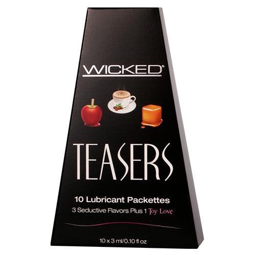 Wicked Teasers lubricant packettes 10x3ml Imagen principal del producto